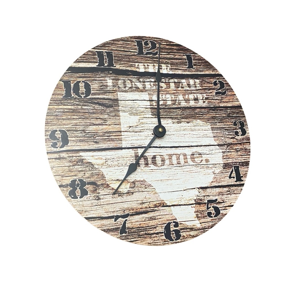 The Lone Star State Wall Clock